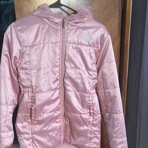 The North Face Pink Puffer Jacket